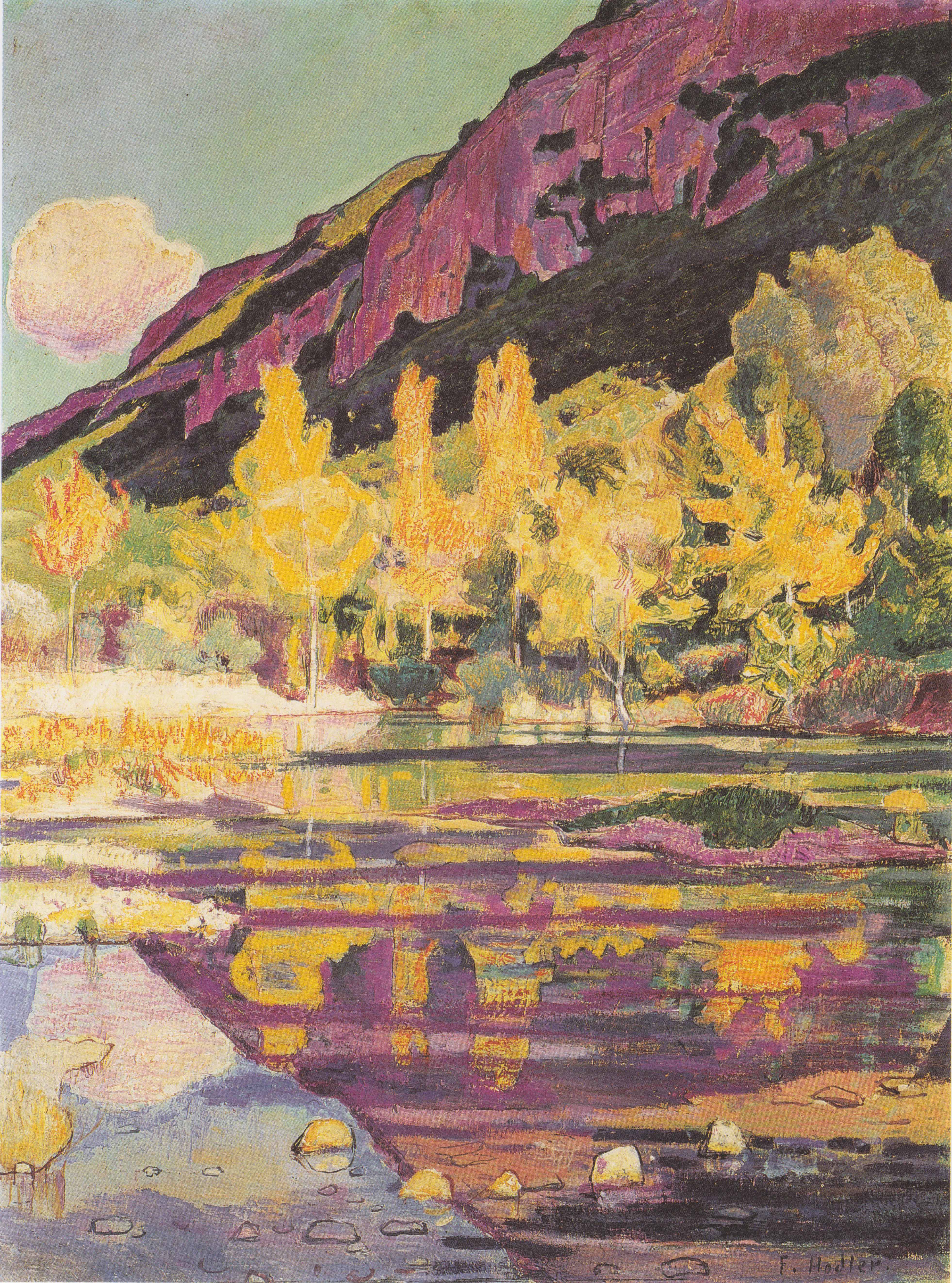 Ferdinand Hodler Am Fuss des Petit Saleve